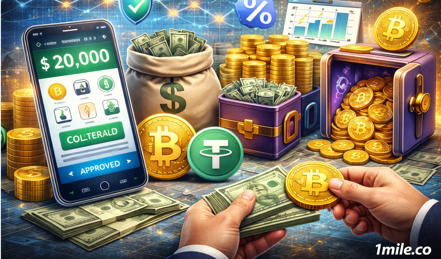 Préstamos de criptomonedas